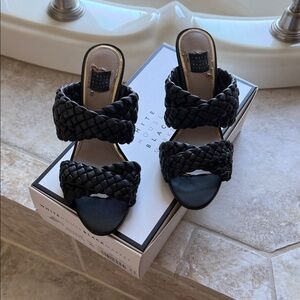 White House Black Market Elegant Black Sandals